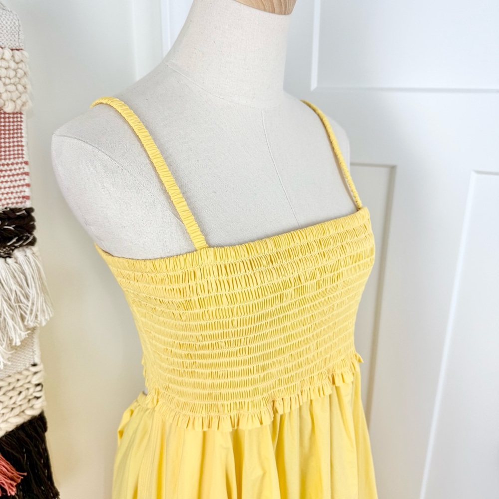 A.L.C. Adriana Dress Yellow Sz 12 NWT - Picture 5 of 13